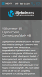 Mobile Screenshot of liljeholmen.com